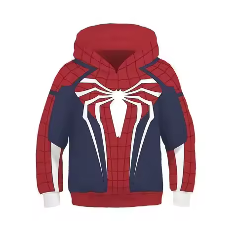 Men's Hoodie - Spider-Man Pattern Fashion Daily Basic Print Sport Outdoor Autumn Holiday Hoodie