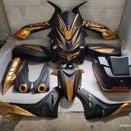 fullbody predator nmax new hitam doff gold - hitam doff gold PNP DAN BERKUALITAS