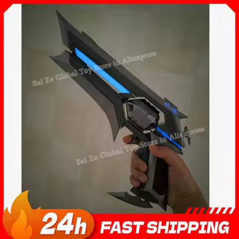 3D Printed 35cm VALORANT Game Peripherals Water Element Sheriff Cosplay Prop Customize 3D Guns Decor
