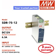 MEAN WELL SDR-75-12 SDR-75-24 SDR-75-48 DC12V 24V 48V Switching Power Supply Meanwell DC power