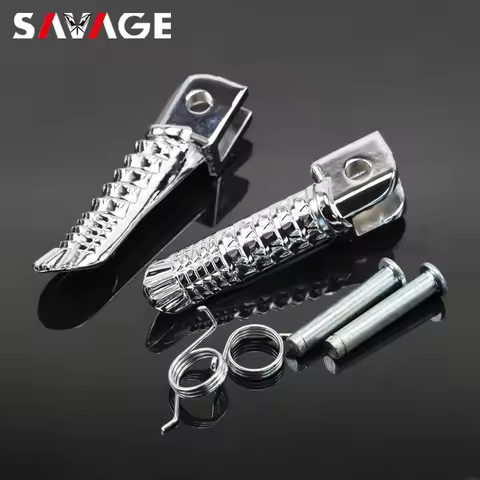 Front Footrest Foot Pegs For SUZUKI GSX-R 600 750 GSXR 1000 Motorcycle Rider Foot Pedal Footpegs L6/