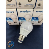 ECOBRIGHT Led Buld 5w(6500K DAYLIGHT)