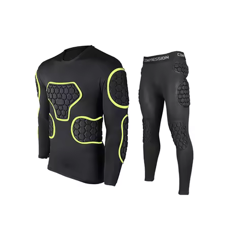 2025 Rugby Men's Soccer Goalkeeper Jerseys Football Shirt Sponge Padded Goal Keeper Training Sportsw