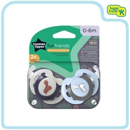 Tommee Tippee Fun Friends Pacifier 2Pk