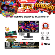 [ผ่อน 0% 10 ด.]MSI 26.5 INCH MPG 272URX QD-OLED MONITOR (QD-OLED 4K/240Hz)/ประกัน 3 Years