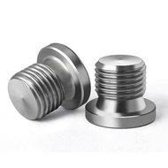New Product#304Stainless steel sealing plug with internal hexagonal flange surface ED Oil plug is cl