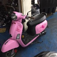 [台中大都會機車]每日特價中古車 Hello Kitty J-BUBU115 2014年限量版 超新中古車 0元交車