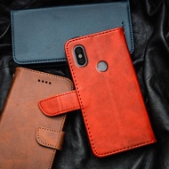 Premium Luxury Leather Phone Case For Xiaomi Redmi S2 Y2 M1803E6G M1803E6H M1803E6I Flip-Top Wallet 