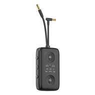 LE519 Bluetooth Audio Transmitter Receiver Dual Link Type-C Hi-Fi Sound 30H Battery Life for Headpho