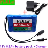 18650 Lithium Battery 3S2P 12V 8800mahRechargeable Battery Lithium Battery PackBMS+Charger