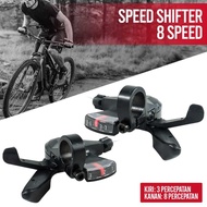 Speed Shifter Trigger Bicycle 8 Speed 2 PCS