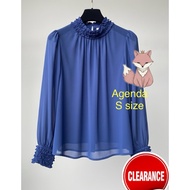 (LAST 🔥) Agenda Blouse Dark Blue