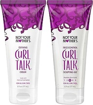 Not Your Mother's Curl Talk Frizz Control Sculpting Gel & Defining Cream (2-Pack) - 6 fl oz - Formul