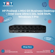 HP ProDesk 4 Mini G1i Business Desktop – Intel Core Ultra 5 235, 16GB RAM, Windows 11 Pro