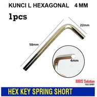 4MM L-WRENCH HEX WRENCH JCBC BOLT WRENCH SPEAKER DIPAN FURNITURE L4
