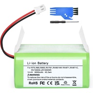 Bateri Gantian RVBAT850 14.4V 3000mAh untuk Robot Shark Ion R75, RV761, RV850C, RV1000S, RV1100VL, R