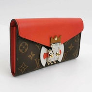 Louis Vuitton (LV) Pallas傳奇包 牛皮老花 V型 拼色 皮夾