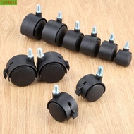 TOYBOX Chair Wheel Sliding Nylon 4Pcs For Industrial Furniture Trolley Replacement Plate Silent Furn