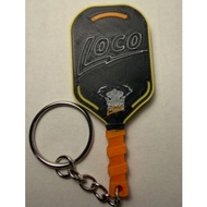 Pickle ball Paddle Keychains, Loco, Shogun, Invader, Fatboy