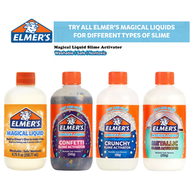 ELMER'S - 【牛頭牌】Elmer's Slime 史萊姆 | 魔法液 | 鬼口水製作材料 | 259ml | 鬼口水兒童實驗｜膠水 | 生日禮物 | DIY | 減壓神器 | 平行進口