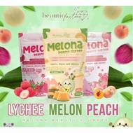 Melona Beauty Slurpee 95,000mg Melon l Peach (10 sachets  x 10g) [SG]