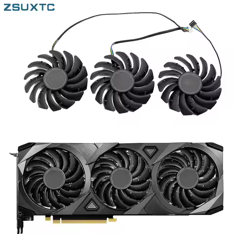 PLD09210S12HH 85mm RTX3080 RTX3070 Cooler MSI Geforce RTX 3060 Ti 3070 3080 3080Ti 3090 Ventus 3X Ga