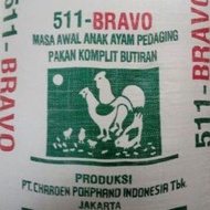 Jual Pur Pakan Ayam Gemuk Bravo 511 50Kg