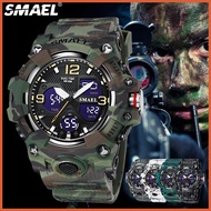 SMAEL jam tangan waterproof lelaki Man Military Digital Watch Original Fashion  g+shock Sport Casual