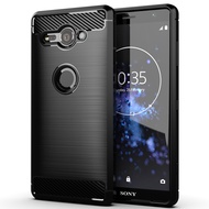 Sony Xperia XZ2 XZ1 Compact XZ1 XZ3 XZ5 Full Carbon Fiber Cover Mobile Phone Casing Fitted for XZ2 P