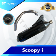 (เสียงเพราะ) ท่อผ่าหมก Scoopy i  คอ 25 MM มีมอก. 3412543 ใส่ได้ลูกเดิม-57