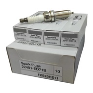 4pcs Iridium 22401-ED71B Spark Plug fit for Nissan JUKE VERSA CUBE MICRA TIIDA X-TRAIL SENTRA NOTE Q
