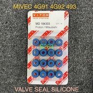 MIVEC TURBO 4G92 4G93 WIRA 1.6 / 1.8 VALVE SEAL SILICONE VITON