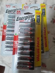 最後特價 每排26元 50元2排 全新 Energizer  AA MAX Battery 勁量2A電池 15+5(20粒裝)
