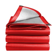 ผ้าใบกันแดด กันฝนอย่างดี วัสดุ PE/PVC(มีตาไก่) กันน้ำ100% อเนกประสงค์ ขนาด2x2~10x12 ผ้ายางกันฝน ผ้าใ