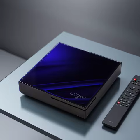 Ugoos SK2 Google TV Box Android 12 Realtek RTD1325 ARM Cortex-A55 4GB 32GB Wifi6 BT5.2 RJ45 100M 4K 