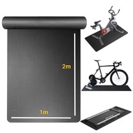 Treadmill Mat Fitness Yoga Rubber Commercial Equipment Mat 2m x 1m
