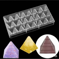 2260 - Pyramid shaped chocolate bonbon mold