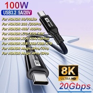 LY68 Type-C to Type-C Cable PD 100W USB 3.2  8K@60Hz UHD Fast Charging Line 20Gbps Multifunctional f