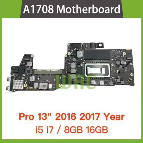 Original A1708 Motherboard for MacBook Pro A1708 Logic Board 2.0 2.3 2.5GHz 8GB 16GB 820-00875-A 820
