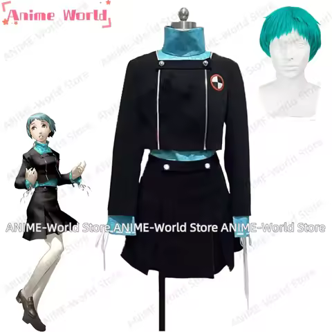 《Custom Size》Anime Reload Fuuka Yamagishi Cosplay Costume Dress Halloween Carnival Christmas Play Ro
