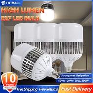 80W/100W/150W/200W LED Bulb E27 Super Bright High Power Workshop Lamp Factory Indoor Lights Courtyar