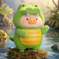 TOYZERO+罐頭豬LULU豬 動物派對系列盲盒 小隱藏 鱷魚