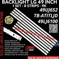 BACKLIGHT LED TV LG 49 INC 49UJ652 49UJ652T T TB-ATITLJD 49LJ6100