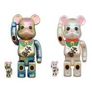 現貨招財貓 黑電鍍 白電鍍 400% 100%