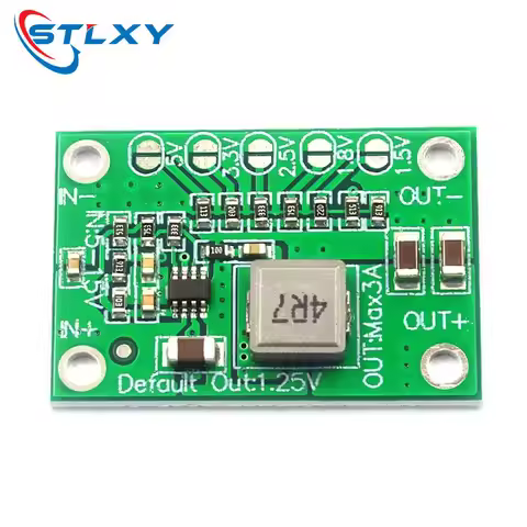CA1235 Adjustable Power Module CA-1235 Buck Power Module 1.25V 1.5 1.8 2.5 3.3 5V Output 5-16V 3A In