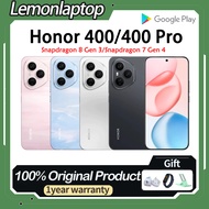 Honor 400 Pro Snapdragon 8 Gen 3 Honor 400 Snapdragon 7 Gen 4 7200mAh 90W/80W Fast Charging Dual SIM