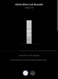 原裝 Apple Watch 41 毫米 銀色錶鏈帶 Silver Link Bracelet 38mm 41mm 40mm Apple Watch 適用