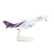 【HOT】 20cm Toy Planes B747 Thai Airways Alloy  Passenger Aircraft Model Metal Scale Aircraft Collect