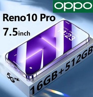Hp asli baru 0PP0 Reno10 Pro NFC Smartphone 7.5Inci 90Hz 5G promo trade in hp Handphone RAM 16GB/512