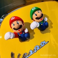 Game Anime Character 3D Car Sticker Motorcycle Body Decoration Figurine Car Ornament Sticker